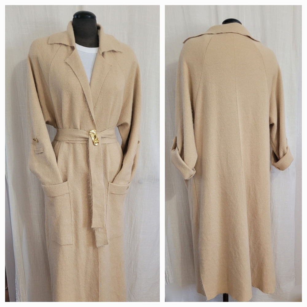KNIT Trench Coat